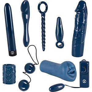 Set Jucării Sexuale Midnight Albastru pe Denysa.ro