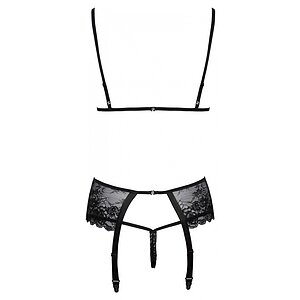 Set Kissable Midnight Fever Negru L-XL