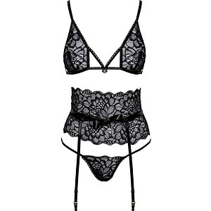 Set Kissable Miriam Negru pe Denysa.ro