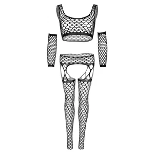 Set Leg Avenue Alanna Negru pe Denysa.ro