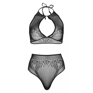 Set Leg Avenue Anais Negru pe Denysa.ro