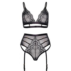 Set Leg Avenue Ariella Lace Negru pe Denysa.ro