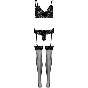 Set Leg Avenue Branny Negru pe Denysa.ro