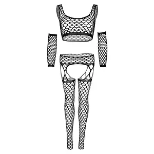 Set Leg Avenue Alanna Negru XS-L