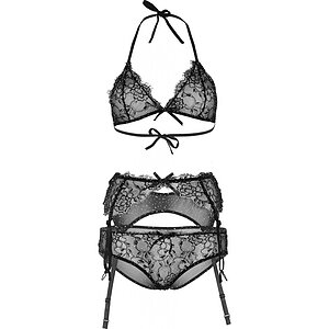 Set Leg Avenue Melinda Negru pe Denysa.ro