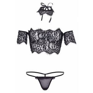 Set Leg Avenue Skyla Negru Set Leg Avenue Skyla Negru pe Denysa.ro