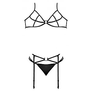 Set Magic Silk Beatrice Negru pe Denysa.ro