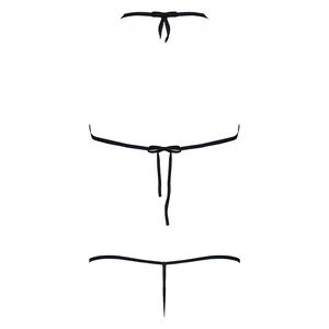 Set Magic Silk Camille Negru S-M