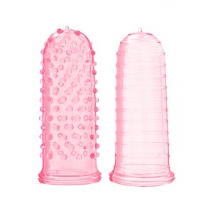 Set Manșoane Finger Ticklers Roz pe Denysa.ro