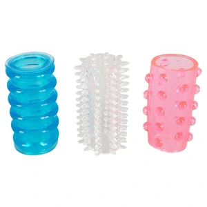 Set Manșoane Penis Tokio Silicon Transparent Set Manșoane Penis Tokio Silicon Transparent pe Denysa.ro