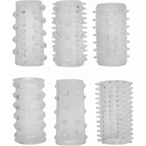 Mansoane Penis Transparent Tpe 6 Buc