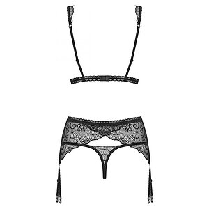 Set Negru Obsessive Firella S-M