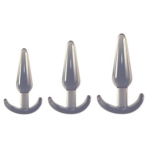 Pluguri Anale Conice Set 3 Dimensiuni