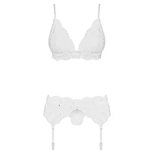 Set Obsessive 810-SEG Alb L-XL
