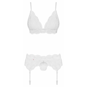 Set Obsessive 810-SEG Alb L-XL