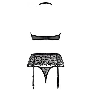 Set Obsessive 838-SEG Negru L-XL