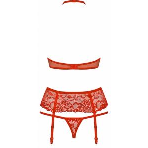 Set Obsessive 838-SEG Roșu S-M