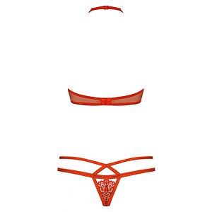 Set Obsessive 838-SET Roșu S-M