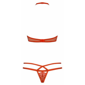 Set Obsessive 838-SET Roșu S-M