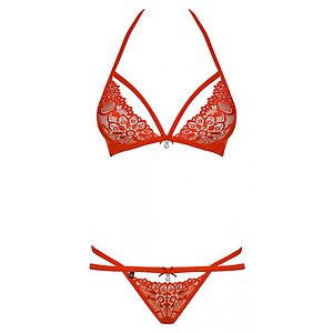 Set Obsessive 838-SET Roșu pe Denysa.ro