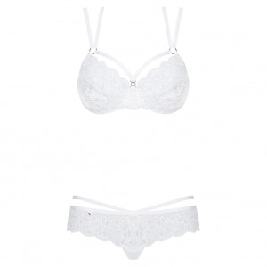 Set Obsessive 860-SET Alb Set Obsessive 860-SET Alb pe Denysa.ro