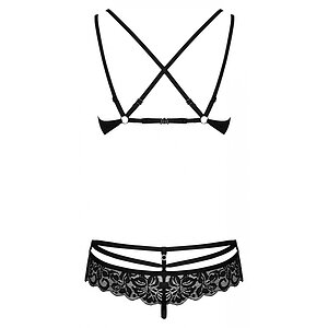 Set Obsessive 860-SET Negru S-M