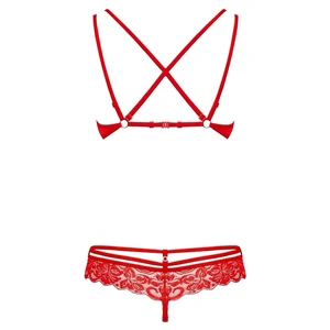 Set Obsessive 860-SET Roșu S-M
