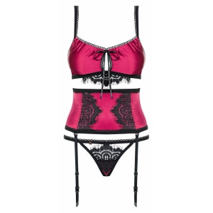 Set Obsessive 861-SEG Fuchsia Set Obsessive 861-SEG Fuchsia pe Denysa.ro