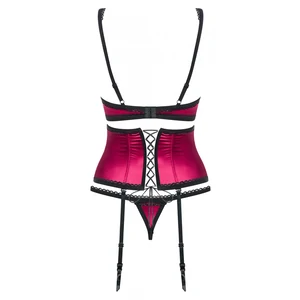 Set Obsessive 861-SEG Fuchsia S-M