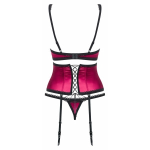 Set Obsessive 861-SEG Fuchsia L-XL