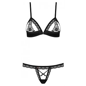 Set Obsessive 865-SET Negru pe Denysa.ro