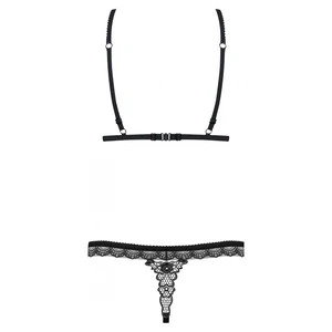 Set Obsessive 865-SET Negru L-XL