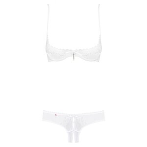 Set Obsessive Alabastra Alb S-M