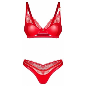 Set Obsessive Aliosa 2 Piese Roșu Set Obsessive Aliosa 2 Piese Roșu pe Denysa.ro