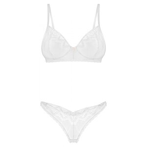 Set Dantelat Alb Marime Xs S