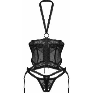 Set Obsessive Alliane Negru S-M
