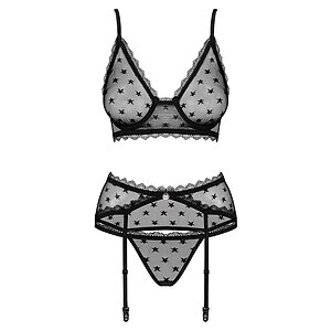 Set Obsessive Astralya Negru L-XL