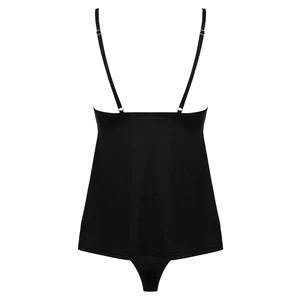 Set Obsessive Bella Rou Top Negru XS-S