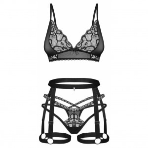 Set Obsessive Blomentis Negru pe Denysa.ro