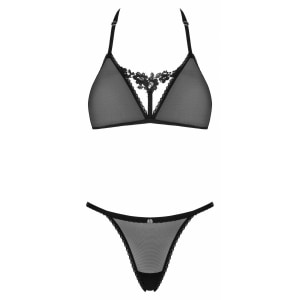Set Obsessive Celia Noir 2 Piese Negru pe Denysa.ro