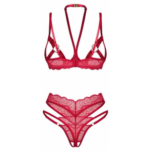 Set Obsessive Cupide Desir Roșu S-M