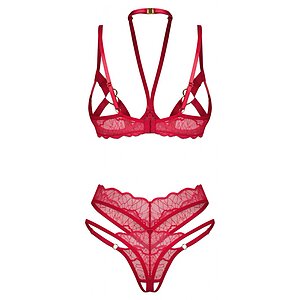 Set Obsessive Cupide Desir Roșu S-M