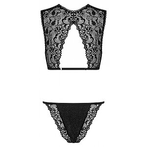 Set Obsessive Elisetta Negru L-XL