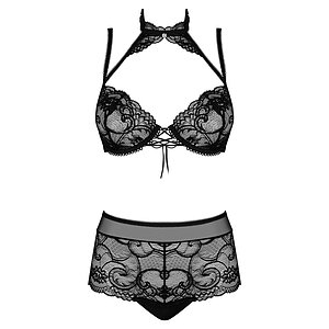 Set Obsessive Elizenes Negru pe Denysa.ro