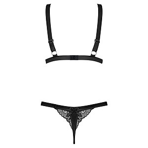 Set Obsessive Eloissa Negru L-XL