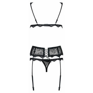 Set Obsessive Emperita Negru S-M