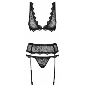 Set Obsessive Emperita Negru pe Denysa.ro