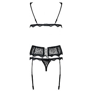 Set Obsessive Emperita Negru S-M