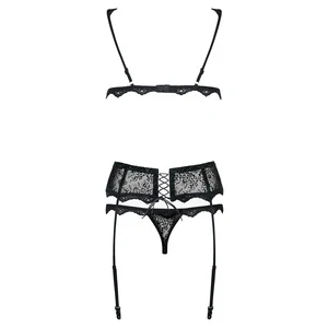 Set Obsessive Emperita Negru S-M