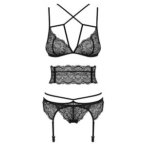 Set Obsessive Frivolla Negru pe Denysa.ro